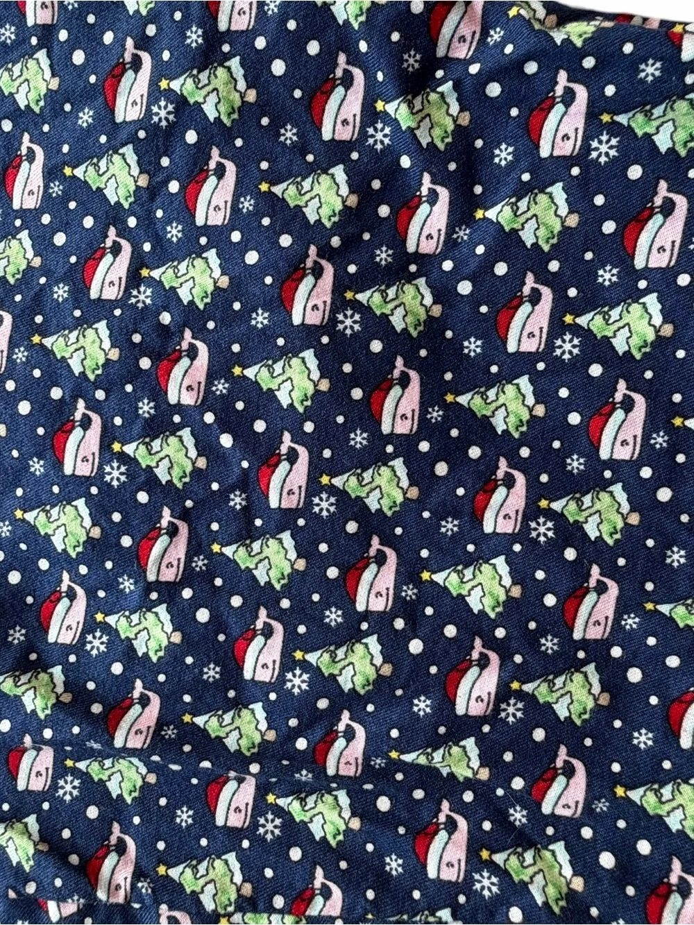 Vineyard Vines Navy Holiday Tree & Ornament Print Lounge Pants